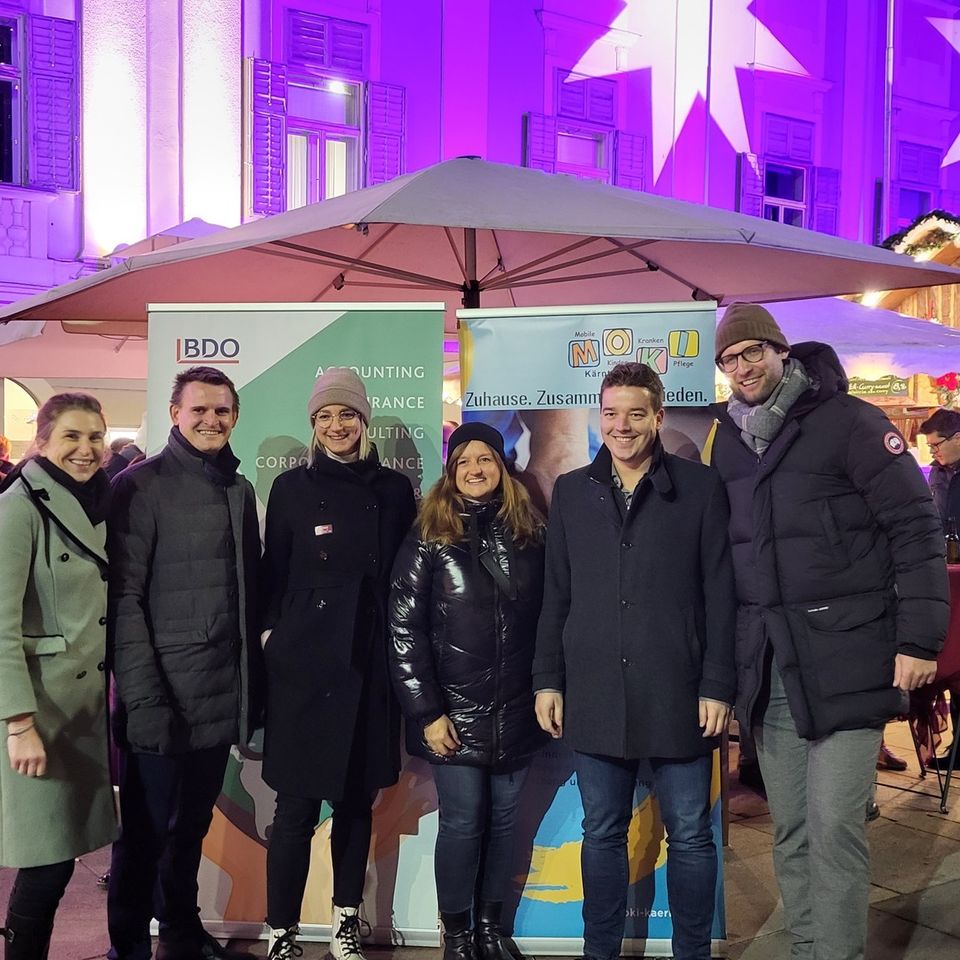 Gäste und Team beim BDO Charity Brunch